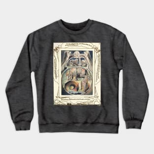 Book Of Job - William Blake: Crewneck Sweatshirt